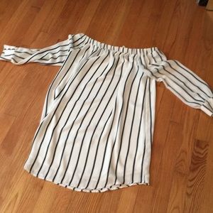 black and white dress!